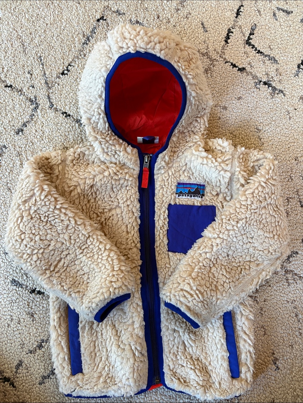 Patagonia Cream Sherpa Jacket (5T)
